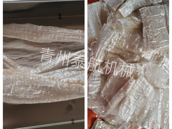 腈纶切断效果对比